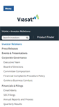 Mobile Screenshot of investors.viasat.com